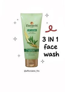 Elements 3-in-1 Face Wash
