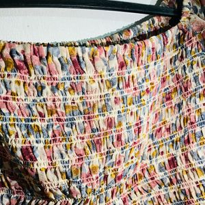 20 Dresses Floral Smocked Blouse