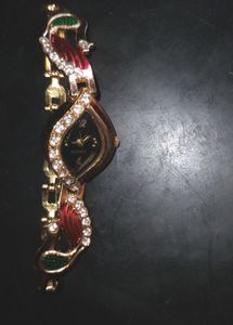 Peacock Design Dead Battery Ethnic Watch
