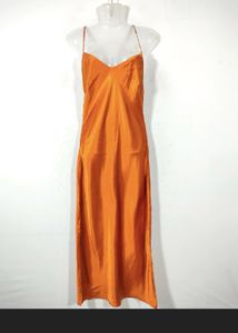 Satin Maxi Dress