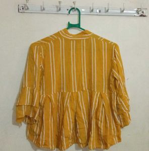 Formal Yellow Top
