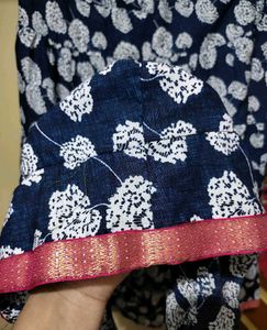 Blue Ethnic Skirt