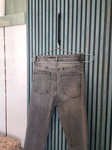 Gray Denim Jeans