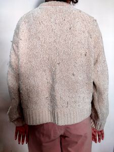 Beige Thick Sweater