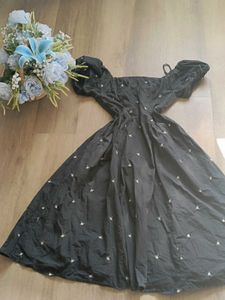 Black Off-Shoulder Dress