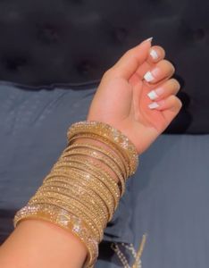 Stack of Gold Bangles