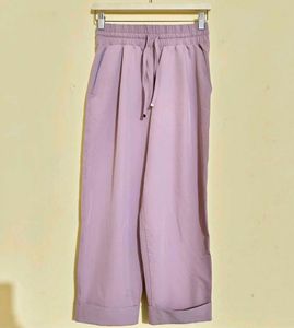 Size 30 To 32 Inches Lavender Cropped Pants