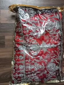 Red Embroidered Lehenga Choli