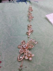 Floral Crystal Hair Jewelry