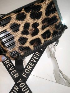 Animal Print Sling Bag