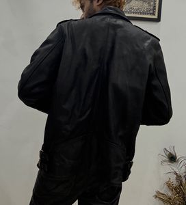 Heavyweight Biker Leather Jacket