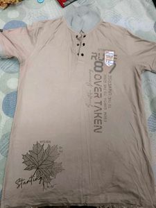 Men's collar T shirt in L 40 size