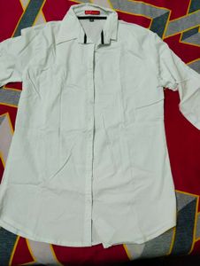 White Button-Down Shirt
