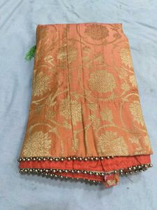 Green Banarasi Silk chaniya choli