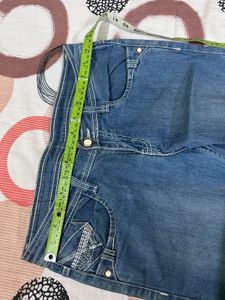 Imelda Light Blue Jeans 28/30 Inch Low Waist