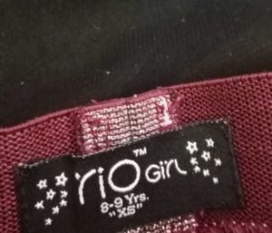 Maroon Wide Leg Pants