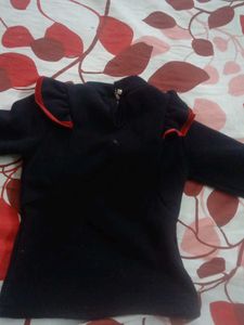 Woolen Top For 1 Year Girl