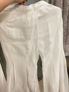 White Sharara Suit Set