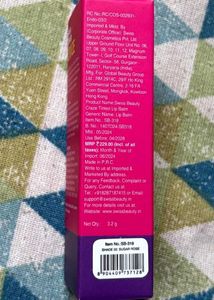 Swiss Beauty Craze Lipbalm