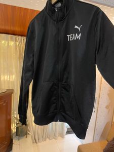 Puma Team Track Jacket Black