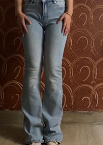 Flared Denim Jeans