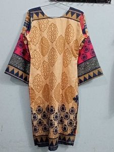 Printed  Kurta For Jeans Multicolour