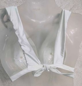 White Bikini Top 💚