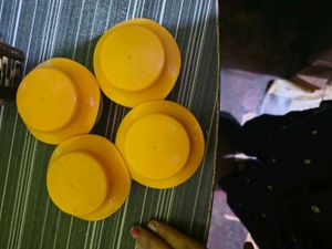 4 glass jars mini new totally u can use as a jar o