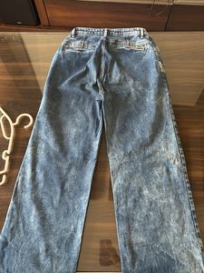 Wide Leg Denim Jeans