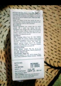 Peel Off Mask And Serum