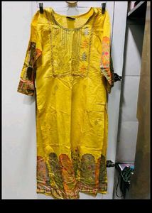 Beautiful Yellow Kurti