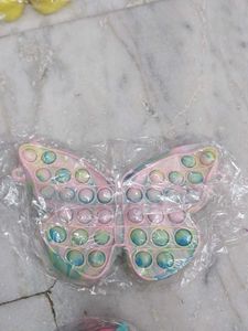 Pop It Purses - Butterfly &amp; Unicorn