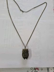 Brass chain with Owl Penda