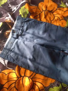 Blue Formal Pants