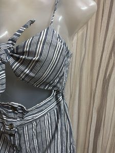 Tie-Front Romper