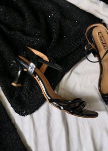 Black Anklestrap Heels