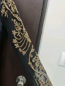 Beautiful Black Georgette Anarkali Dress