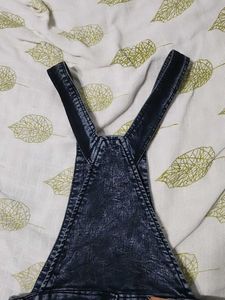 Denim Straight Leg Jumpsuit