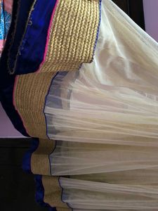 Heavy Lehenga Choli Velvet Blouse Stitched Dupatta