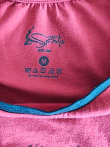 Round neck Red T-shirt