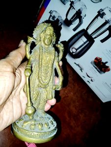 Brass Mahavishnu1kg(Guruvayoorappan