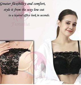 Clip-on Lace Camisole for Deep Neck Tops