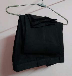 Semi Formal Black Pant For Men