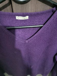 Purple Pullover