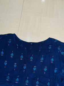 Blue Printed Tunic