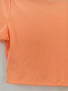H&amp;M Orange Crop Top For Women