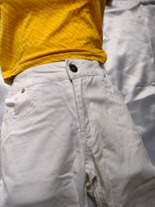 White Denim Jeans