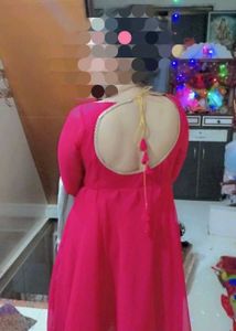 Red Beautiful Anarkali Dresss
