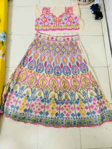 Embroidered Lehenga Choli Set