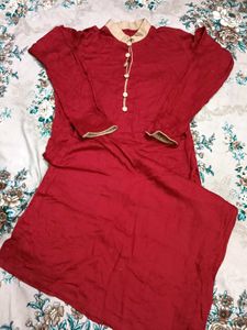 🍒Chinese Collar Kurta And Plazo🍒